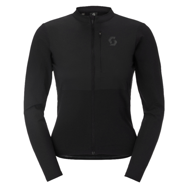 Kolesarski termo dres SCOTT Endurance Warm LS black ženski Kolesarski termo dres SCOTT Endurance Warm LS black ženski