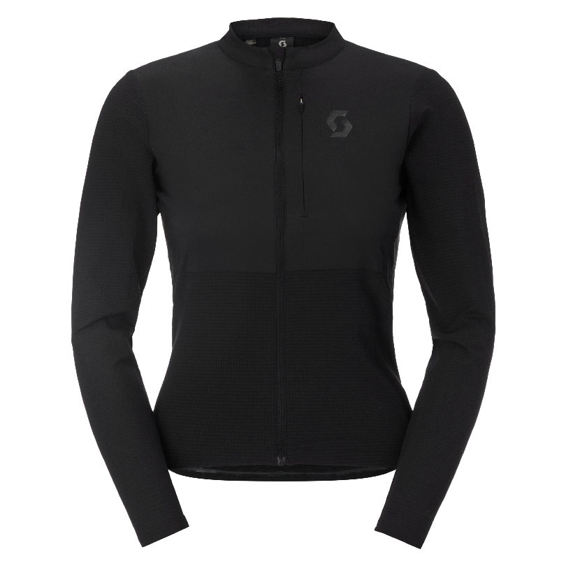 Kolesarski termo dres SCOTT Endurance Warm LS black ženski