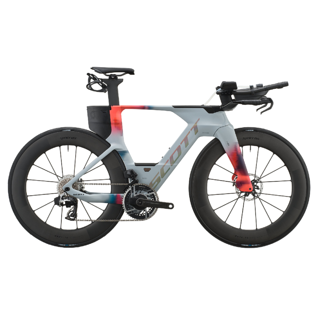 Triatlonsko kolo SCOTT Plasma RC Ultimate grey/gloaming orange 2027