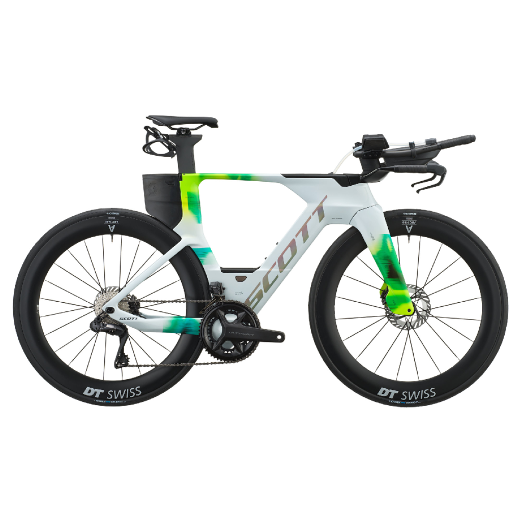 Triatlonsko kolo SCOTT Plasma RC Pro white/viper green 2027