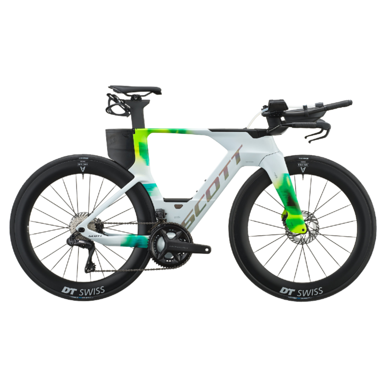 Triatlonsko kolo SCOTT Plasma RC Pro white/viper green 2027 Triatlonsko kolo SCOTT Plasma RC Pro white/viper green 2027