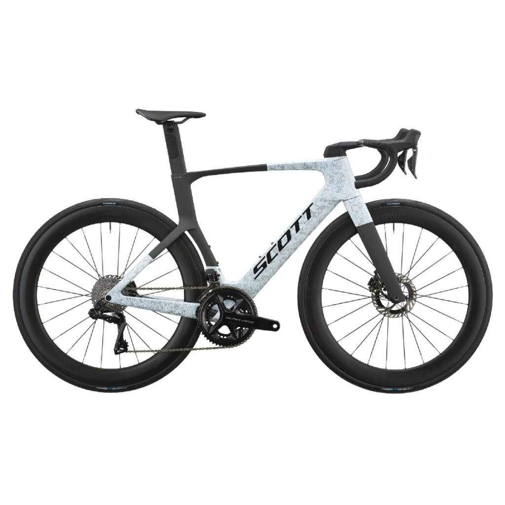 Cestno kolo SCOTT Foil RC Pro white/carbon black 2027