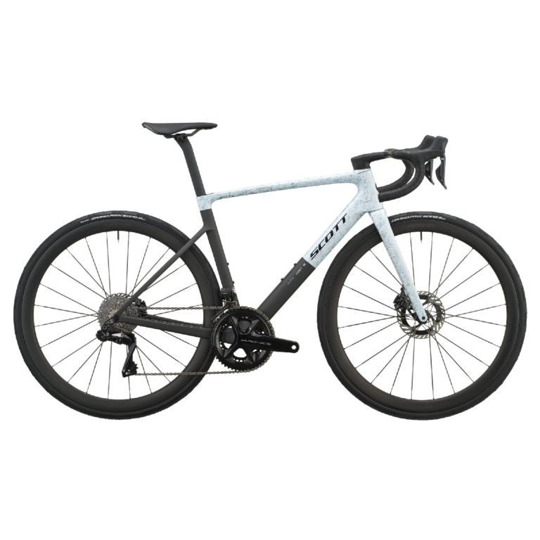 Cestno kolo SCOTT Addict RC Pro white/carbon black 2027 Cestno kolo SCOTT Addict RC Pro white/carbon black 2027