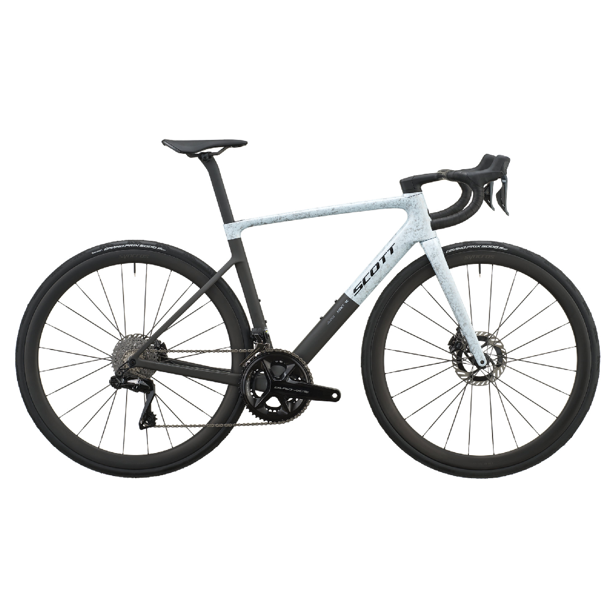 Cestno kolo SCOTT Addict RC Pro white/carbon black 2027