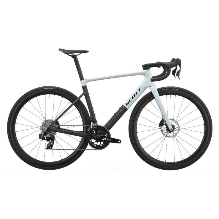Cestno kolo SCOTT Addict RC 25 white/carbon black 2027 Cestno kolo SCOTT Addict RC 25 white/carbon black 2027