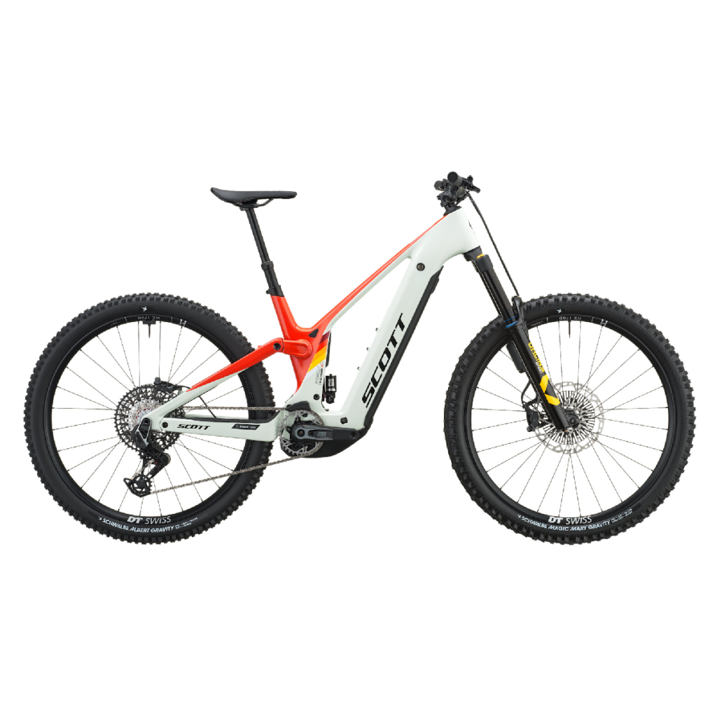 Električno gorsko kolo SCOTT Patron ST Tuned white/rally red 2027