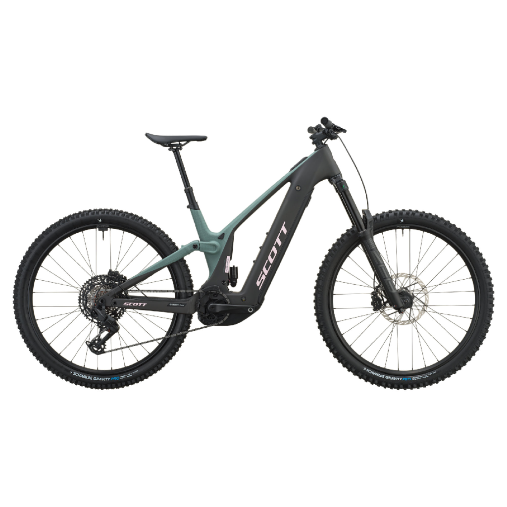Električno gorsko kolo SCOTT Patron ST 10 green/carbon black 2027