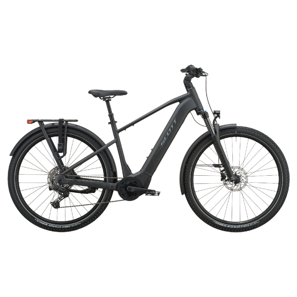 Električno treking kolo SCOTT Axis 20 granite black 2027