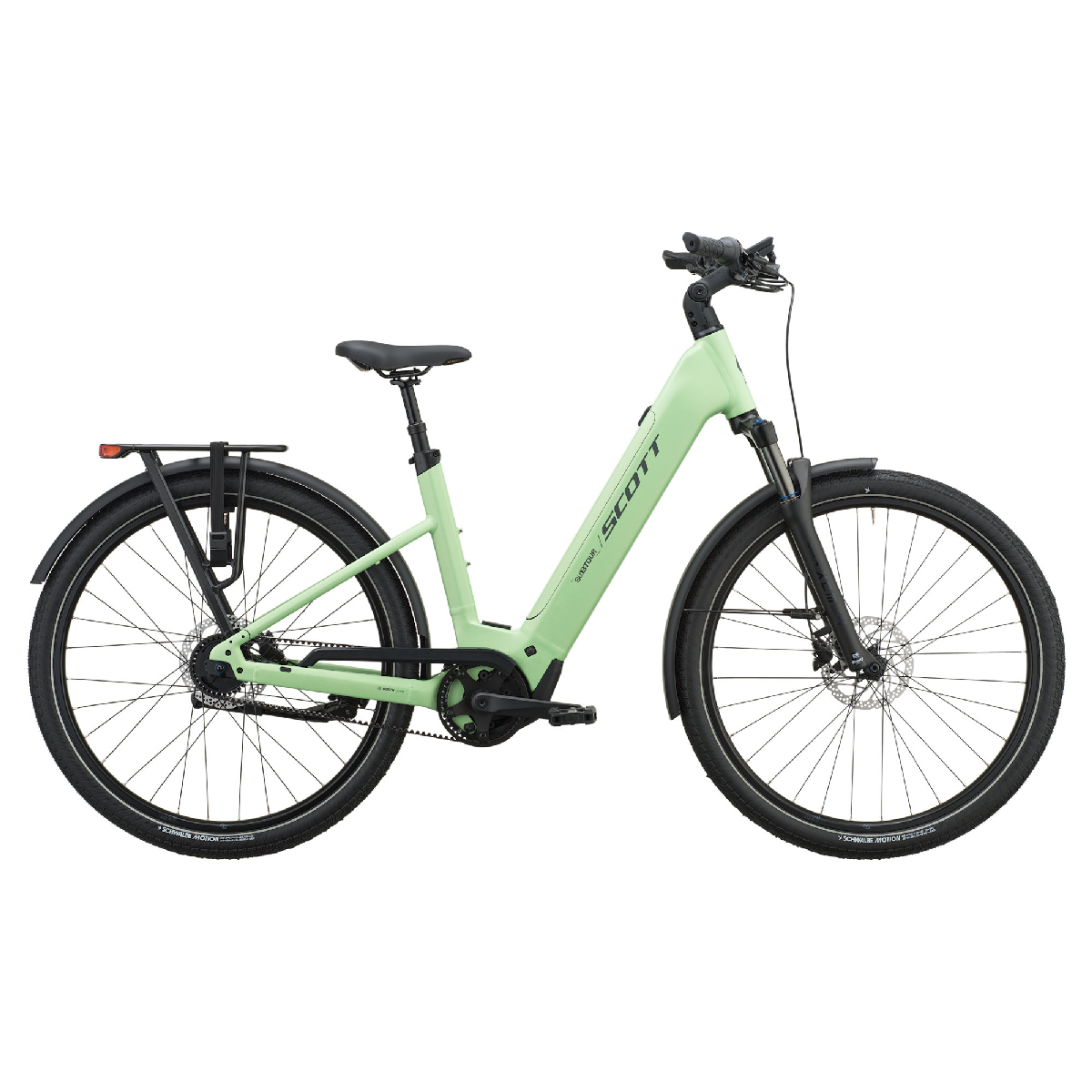 Električno treking kolo SCOTT Sub Tour 10 Wave green 2027