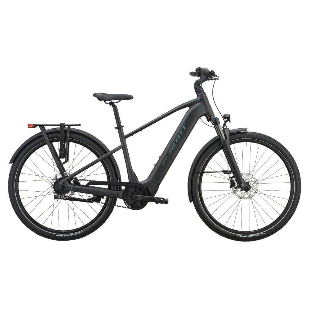Električno treking kolo SCOTT Sub Tour 20 granite black 2027
