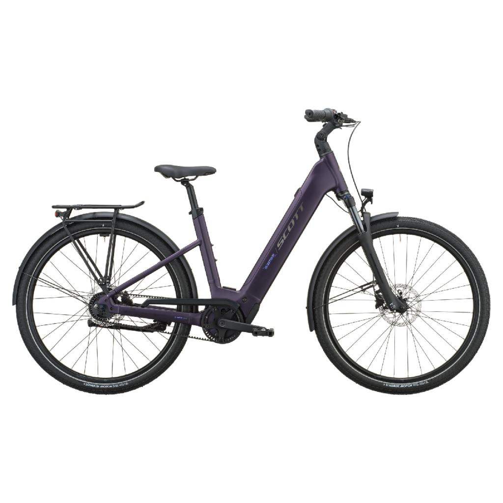 Električno treking kolo SCOTT Sub Tour 40 Wave royal purple 2027