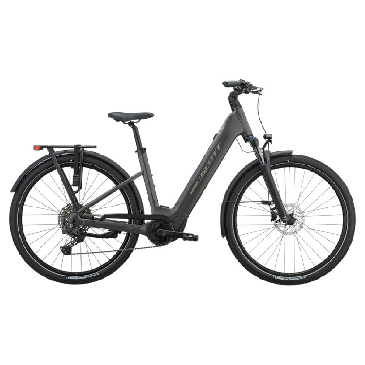 Električno treking kolo SCOTT Sub Sport 10 Wave cinder grey 2027