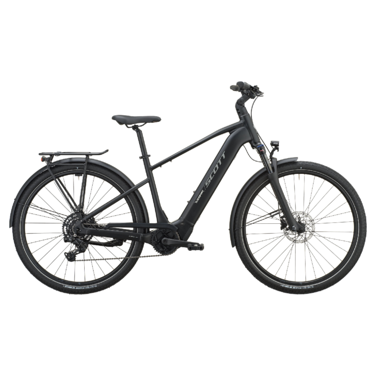Električno treking kolo SCOTT Sub Sport 30 black 2027 Električno treking kolo SCOTT Sub Sport 30 black 2027