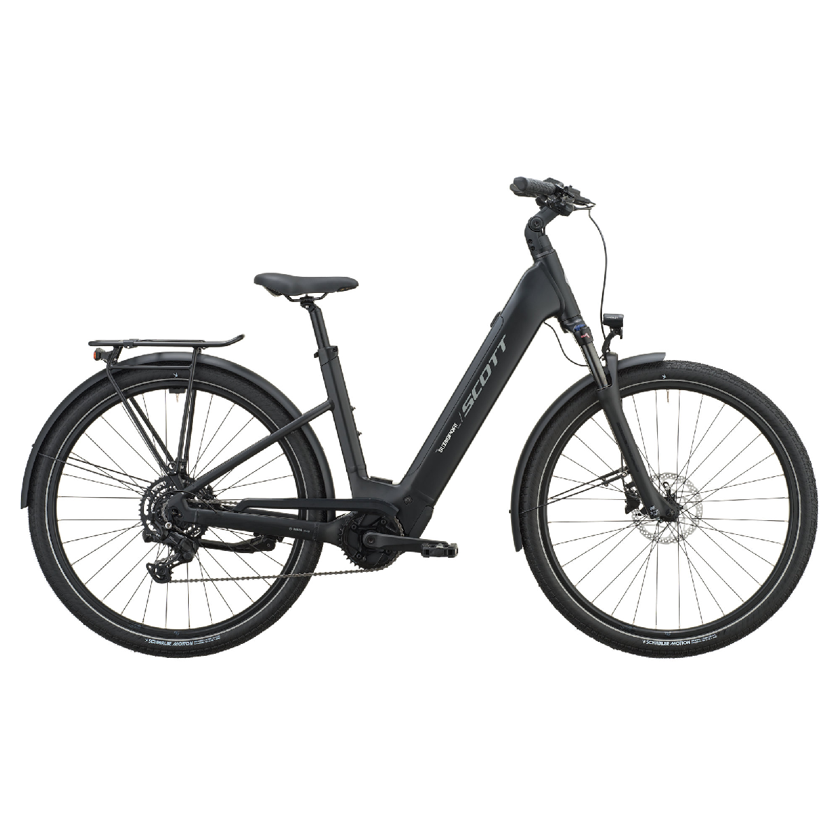 Električno treking kolo SCOTT Sub Sport 30 Wave black 2027