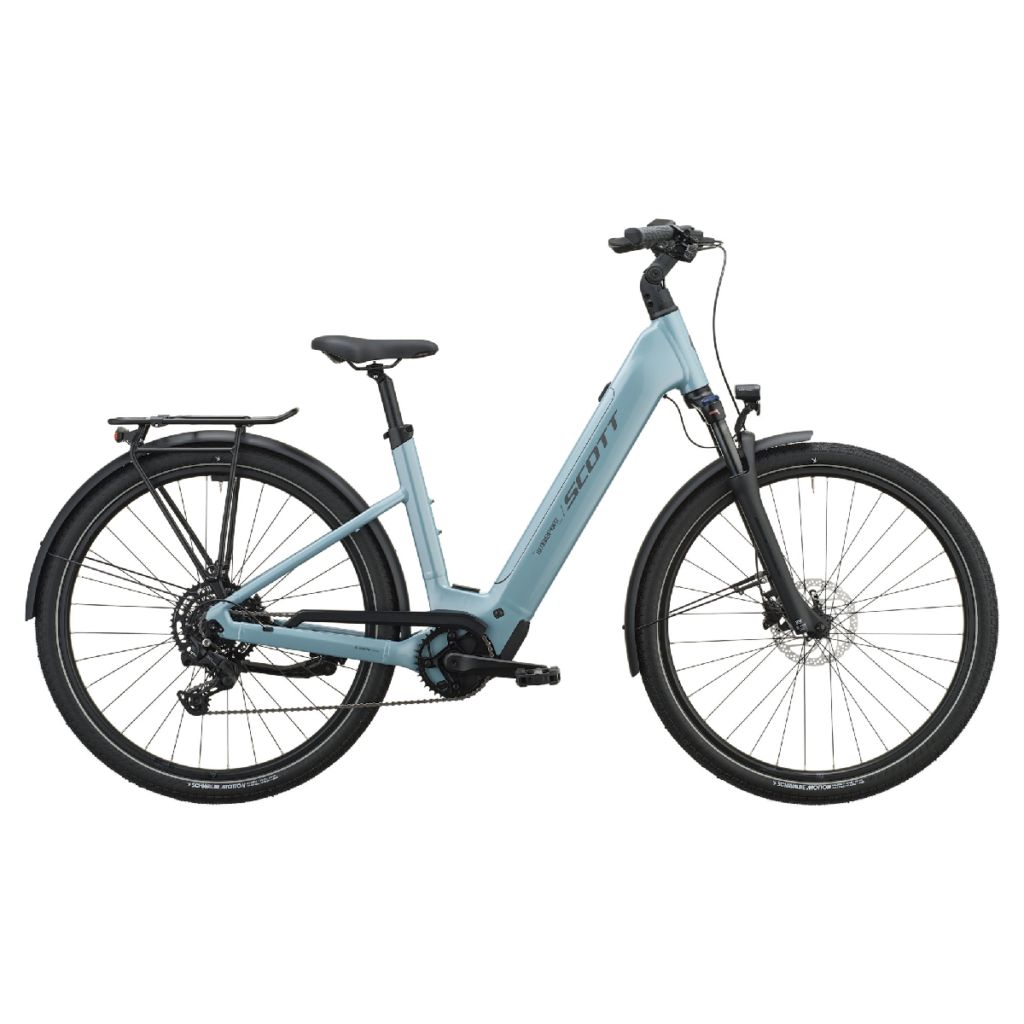 Električno treking kolo SCOTT Sub Sport 30 Wave sterling blue 2027