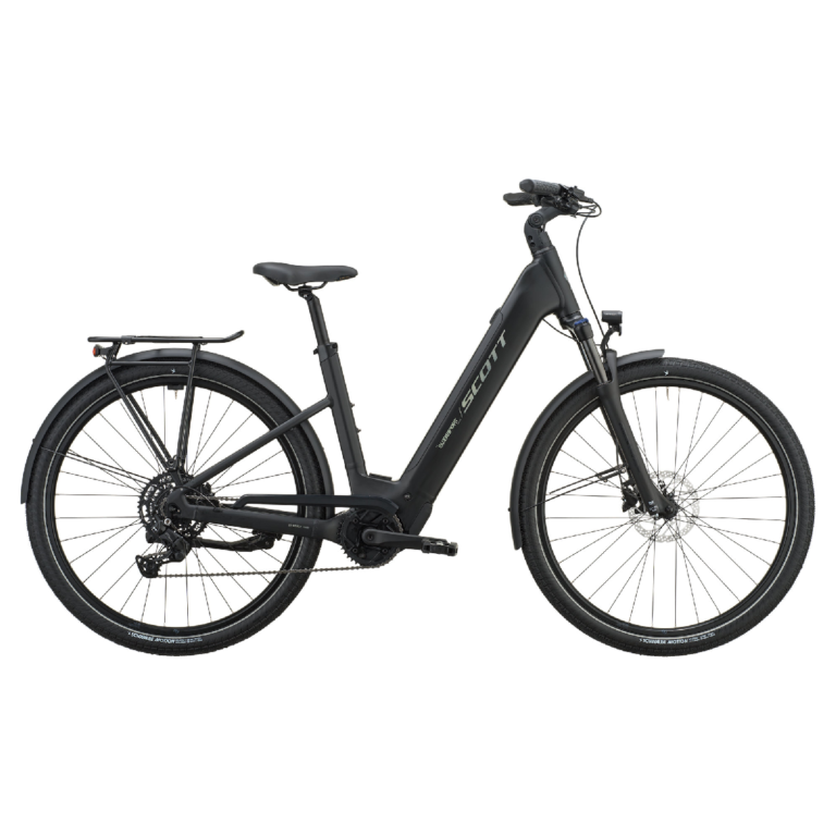Električno treking kolo SCOTT Sub Sport 40 Wave black 2027 Električno treking kolo SCOTT Sub Sport 40 Wave black 2027