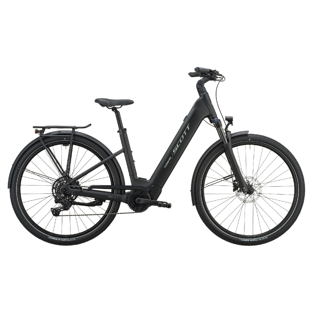 Električno treking kolo SCOTT Sub Sport 40 Wave black 2027