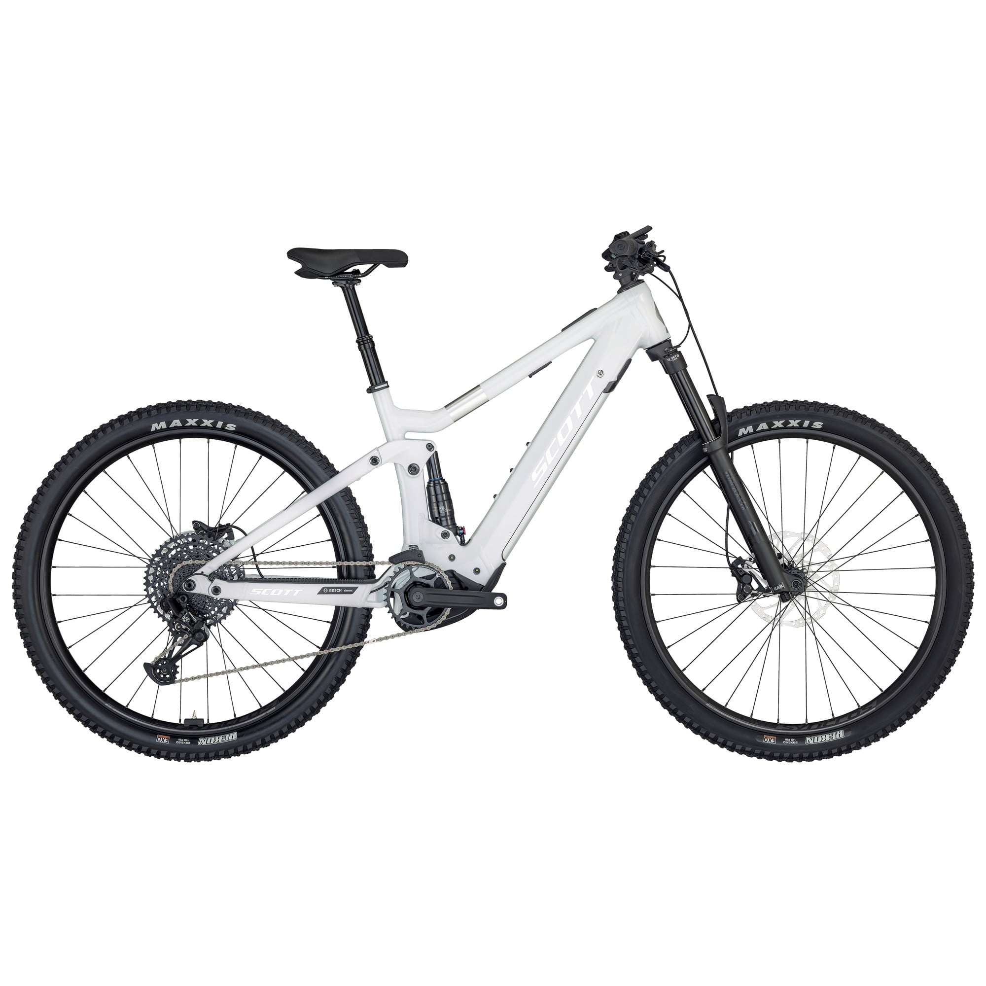 Električno gorsko kolo SCOTT Contessa Strike eRIDE 920 silver white žensko Električno gorsko kolo SCOTT Contessa Strike eRIDE 920 silver white žensko