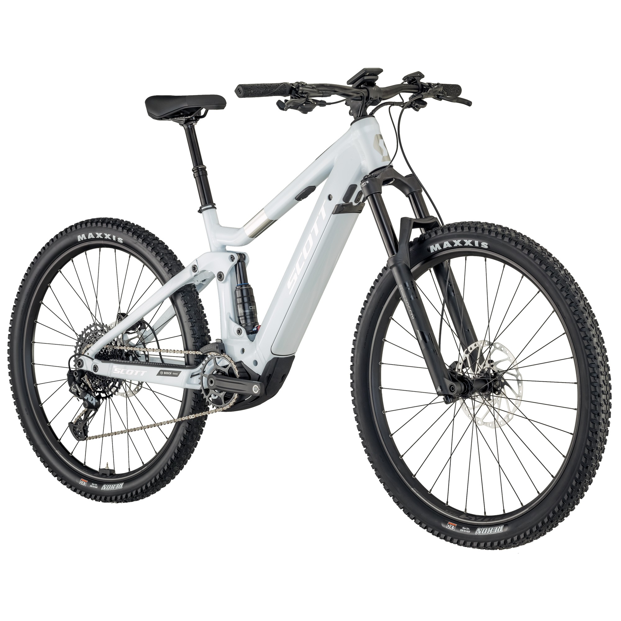 Električno gorsko kolo SCOTT Contessa Strike eRIDE 920 silver white žensko Električno gorsko kolo SCOTT Contessa Strike eRIDE 920 silver white žensko