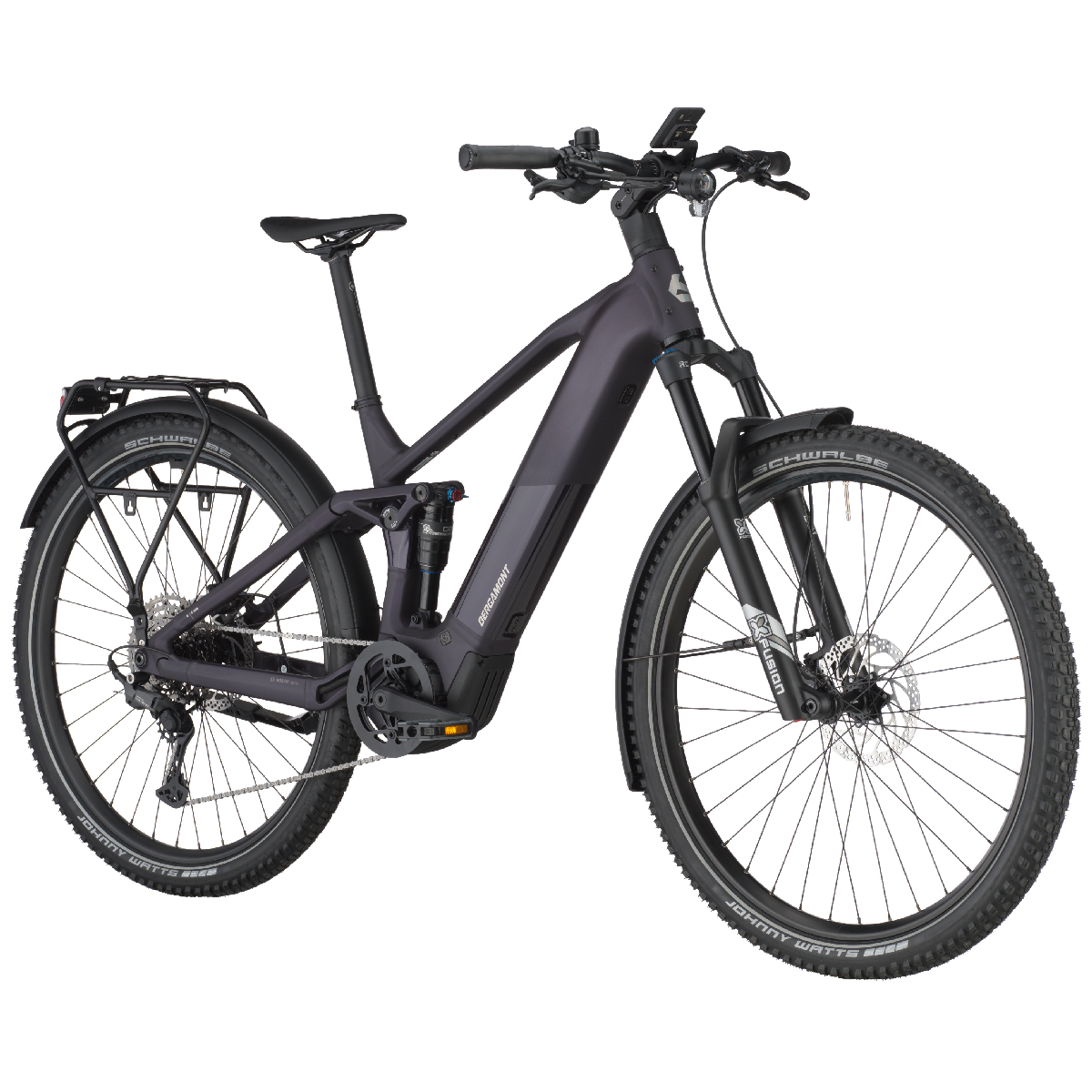 Električno treking kolo BERGAMONT E-Horizon SUV FS 10 black/purple Električno treking kolo BERGAMONT E-Horizon SUV FS 10 black/purple