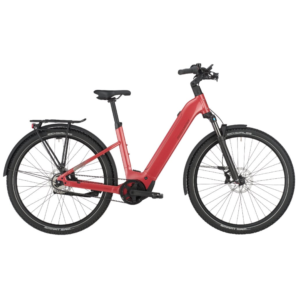 Električno treking kolo BERGAMONT E-Horizon SUV 20 Belt Wave red