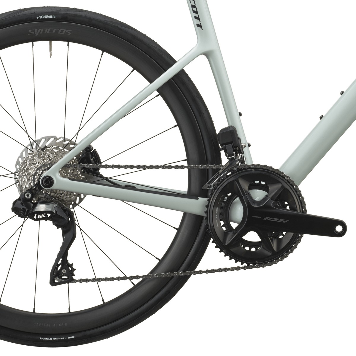 Cestno kolo SCOTT Addict 30 sand green 2027 Cestno kolo SCOTT Addict 30 sand green 2027