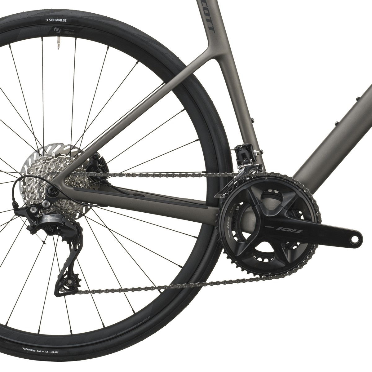 Cestno kolo SCOTT Addict 50 grey 2027 Cestno kolo SCOTT Addict 50 grey 2027