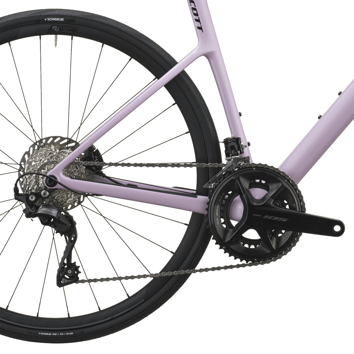 Cestno kolo SCOTT Addict 50 mallow pink 2027 Cestno kolo SCOTT Addict 50 mallow pink 2027