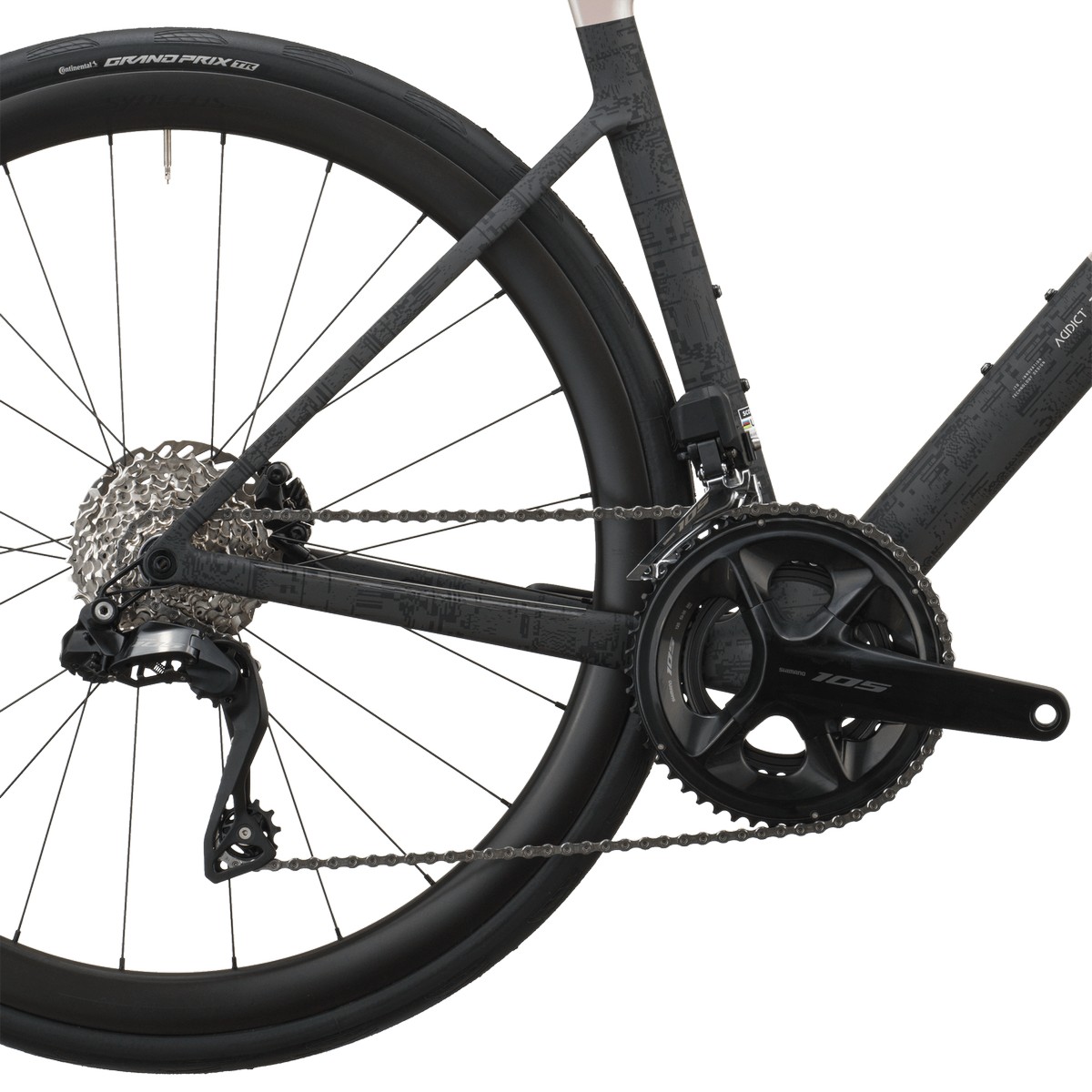 Cestno kolo SCOTT Addict RC 30 pink/carbon black Cestno kolo SCOTT Addict RC 30 pink/carbon black