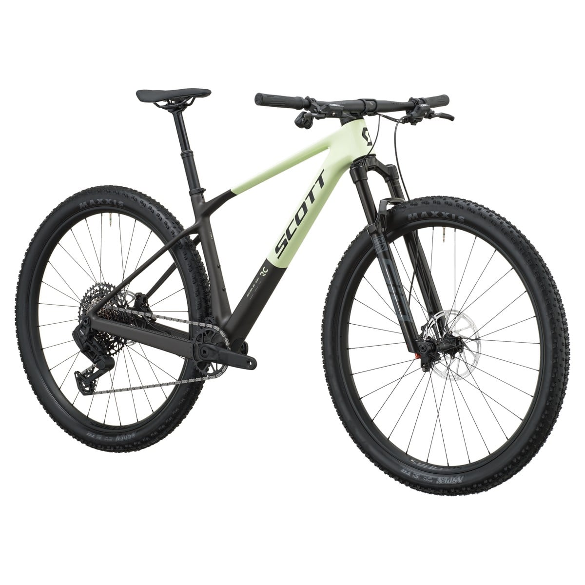 Gorsko kolo SCOTT Scale RC Team green/carbon black 2027 Gorsko kolo SCOTT Scale RC Team green/carbon black 2027