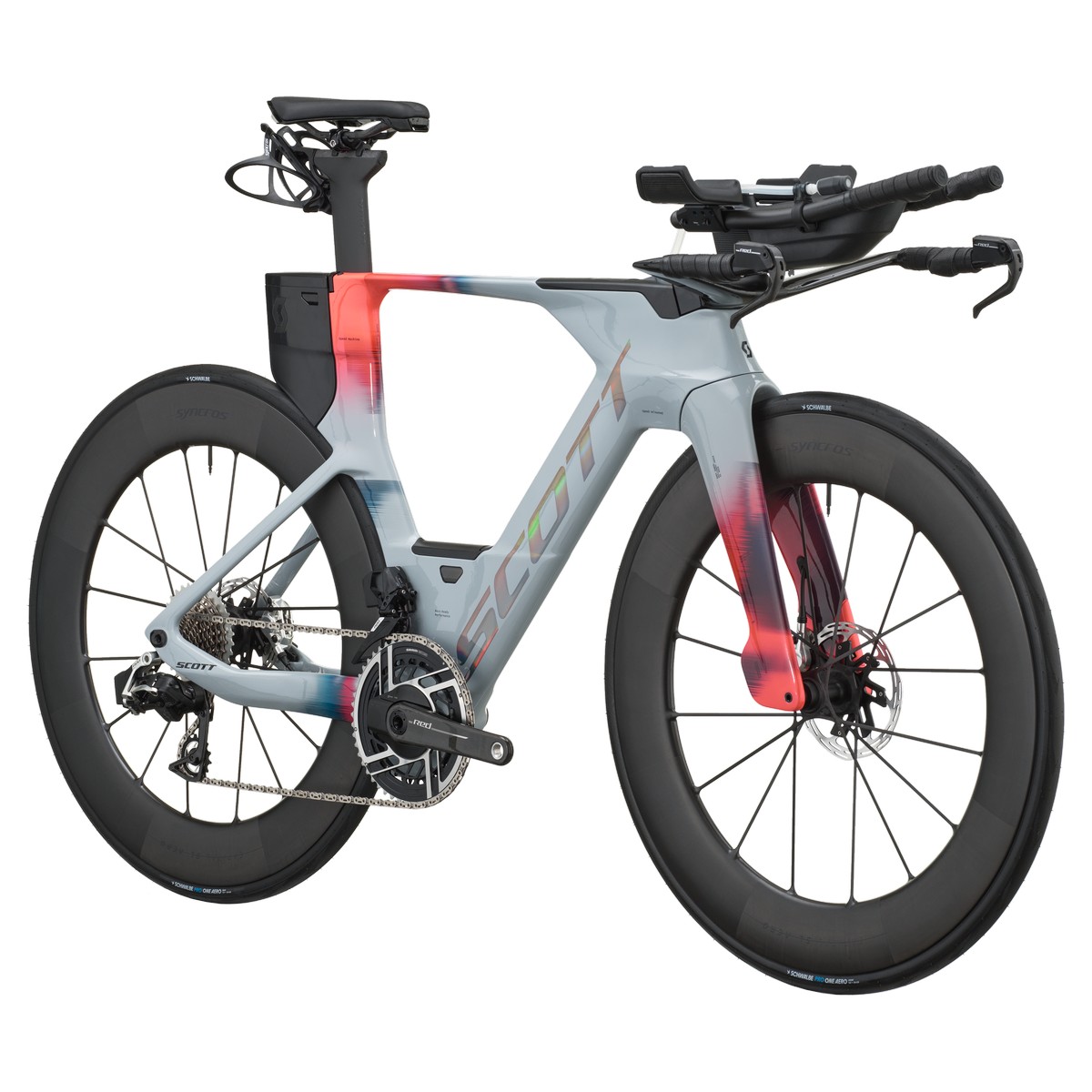 Triatlonsko kolo SCOTT Plasma RC Ultimate grey/gloaming orange 2027 Triatlonsko kolo SCOTT Plasma RC Ultimate grey/gloaming orange 2027