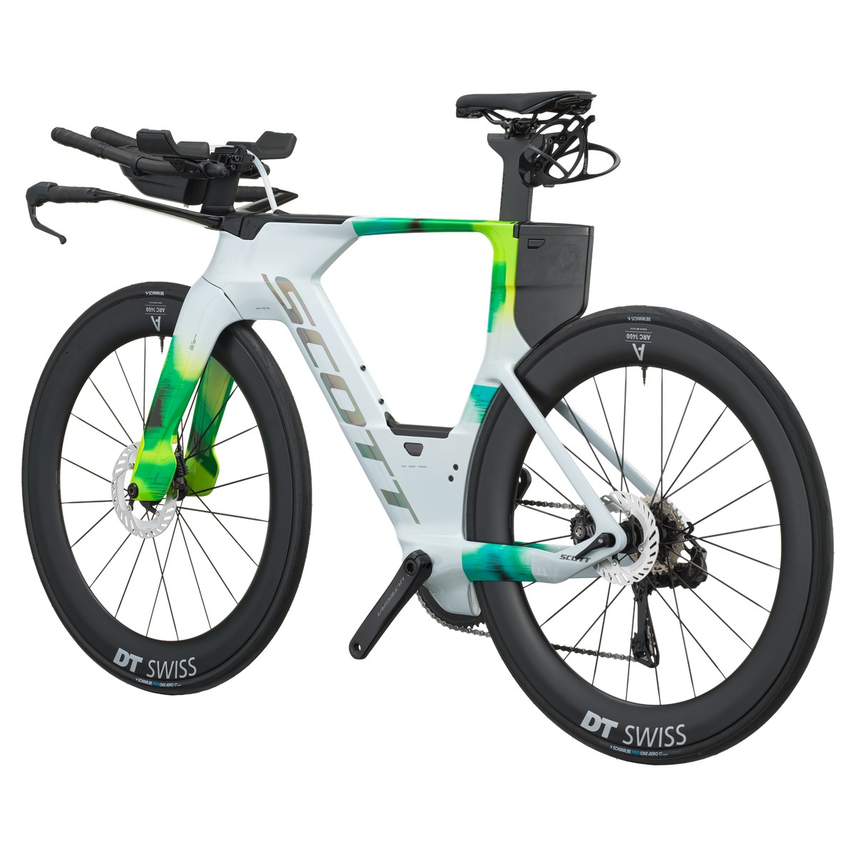 Triatlonsko kolo SCOTT Plasma RC Pro white/viper green 2027