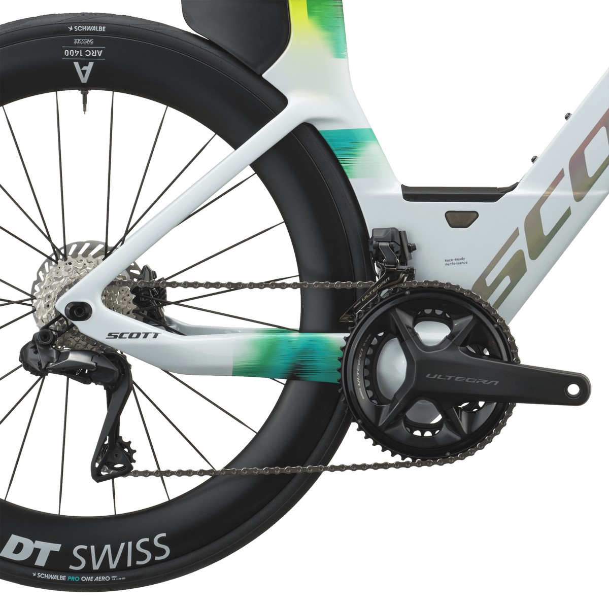 Triatlonsko kolo SCOTT Plasma RC Pro white/viper green 2027