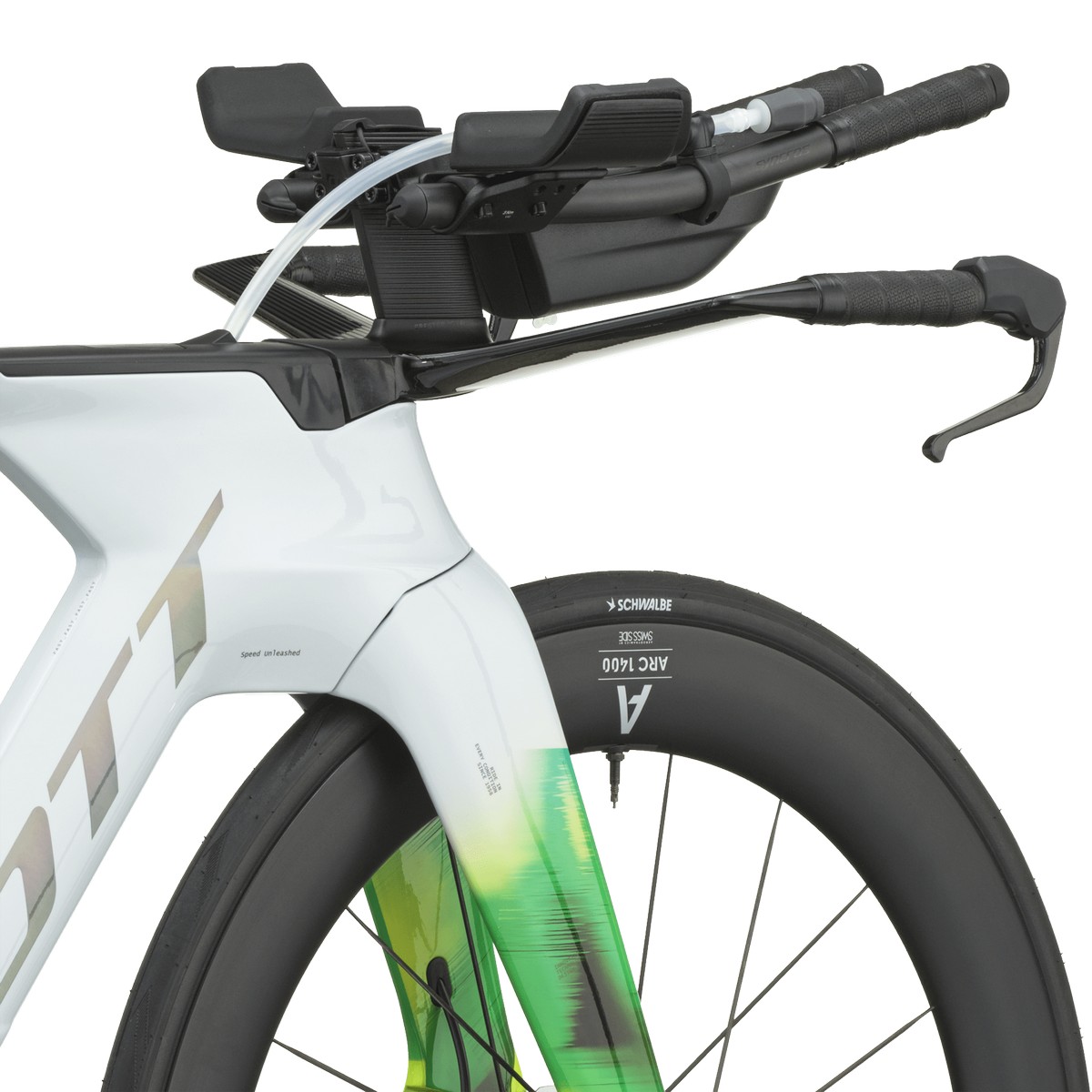 Triatlonsko kolo SCOTT Plasma RC Pro white/viper green 2027