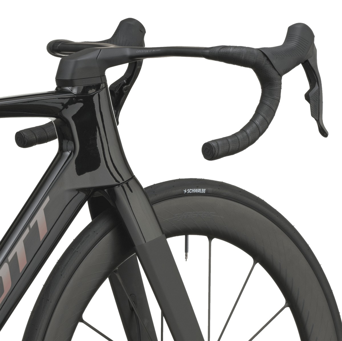 Cestno kolo SCOTT Foil RC Ultimate black/carbon black 2027 Cestno kolo SCOTT Foil RC Ultimate black/carbon black 2027
