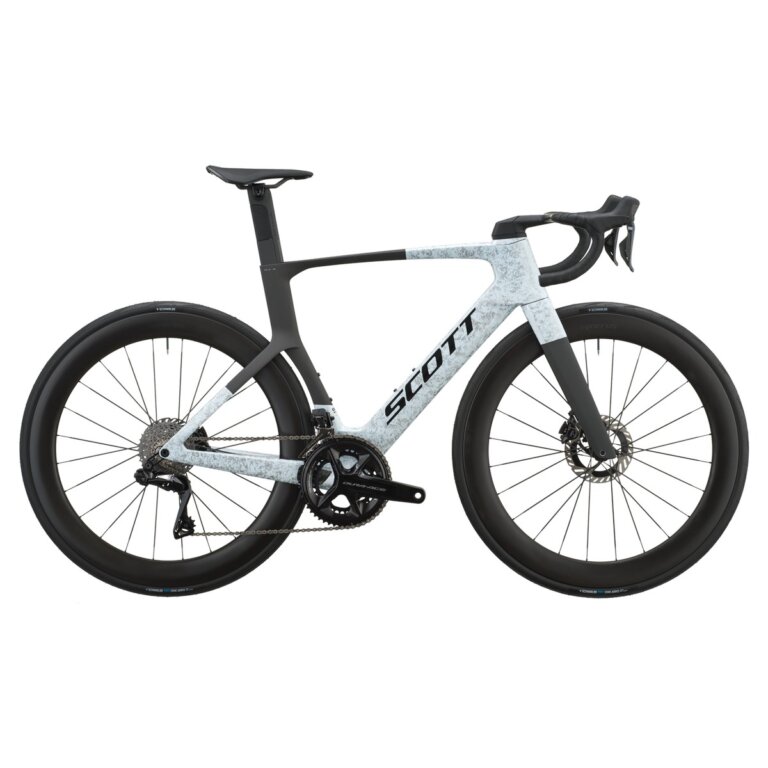 Cestno kolo SCOTT Foil RC Pro white/carbon black 2027 Cestno kolo SCOTT Foil RC Pro white/carbon black 2027