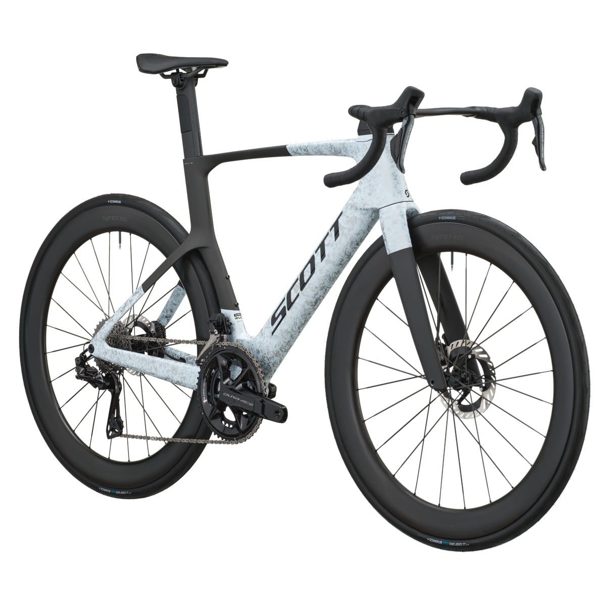 Cestno kolo SCOTT Foil RC Pro white/carbon black 2027 Cestno kolo SCOTT Foil RC Pro white/carbon black 2027