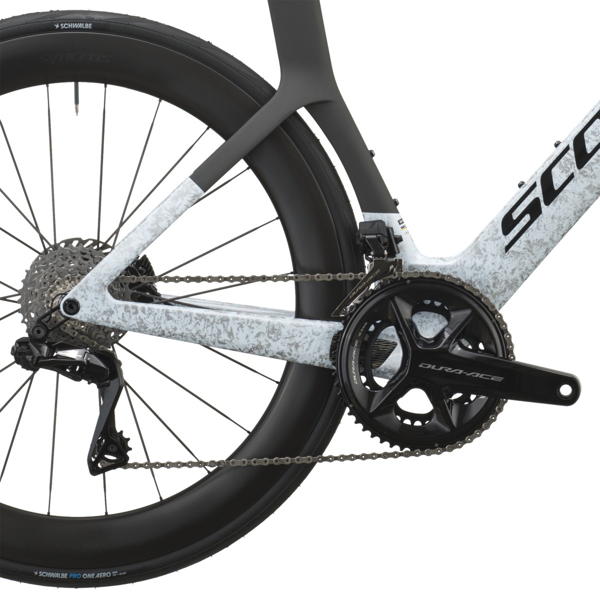 Cestno kolo SCOTT Foil RC Pro white/carbon black 2027 Cestno kolo SCOTT Foil RC Pro white/carbon black 2027