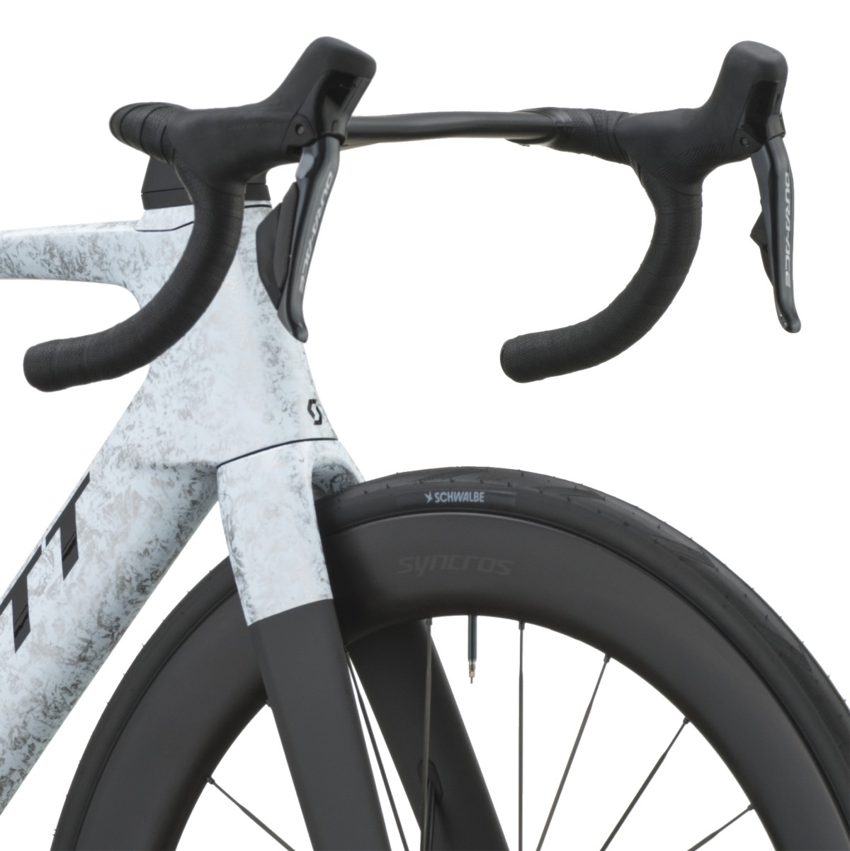 Cestno kolo SCOTT Foil RC Pro white/carbon black 2027 Cestno kolo SCOTT Foil RC Pro white/carbon black 2027