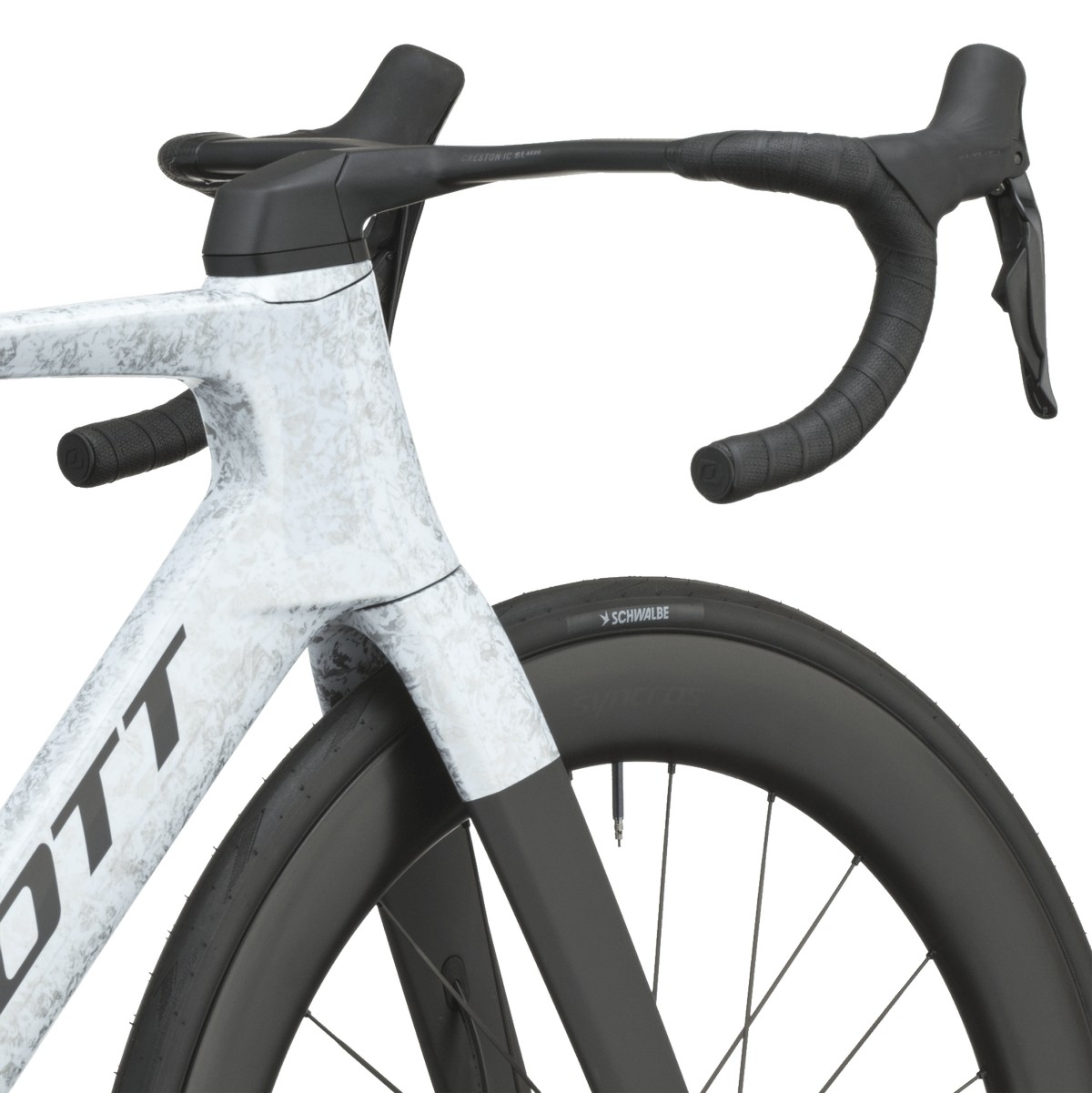Cestno kolo SCOTT Foil RC Pro white/carbon black 2027 Cestno kolo SCOTT Foil RC Pro white/carbon black 2027
