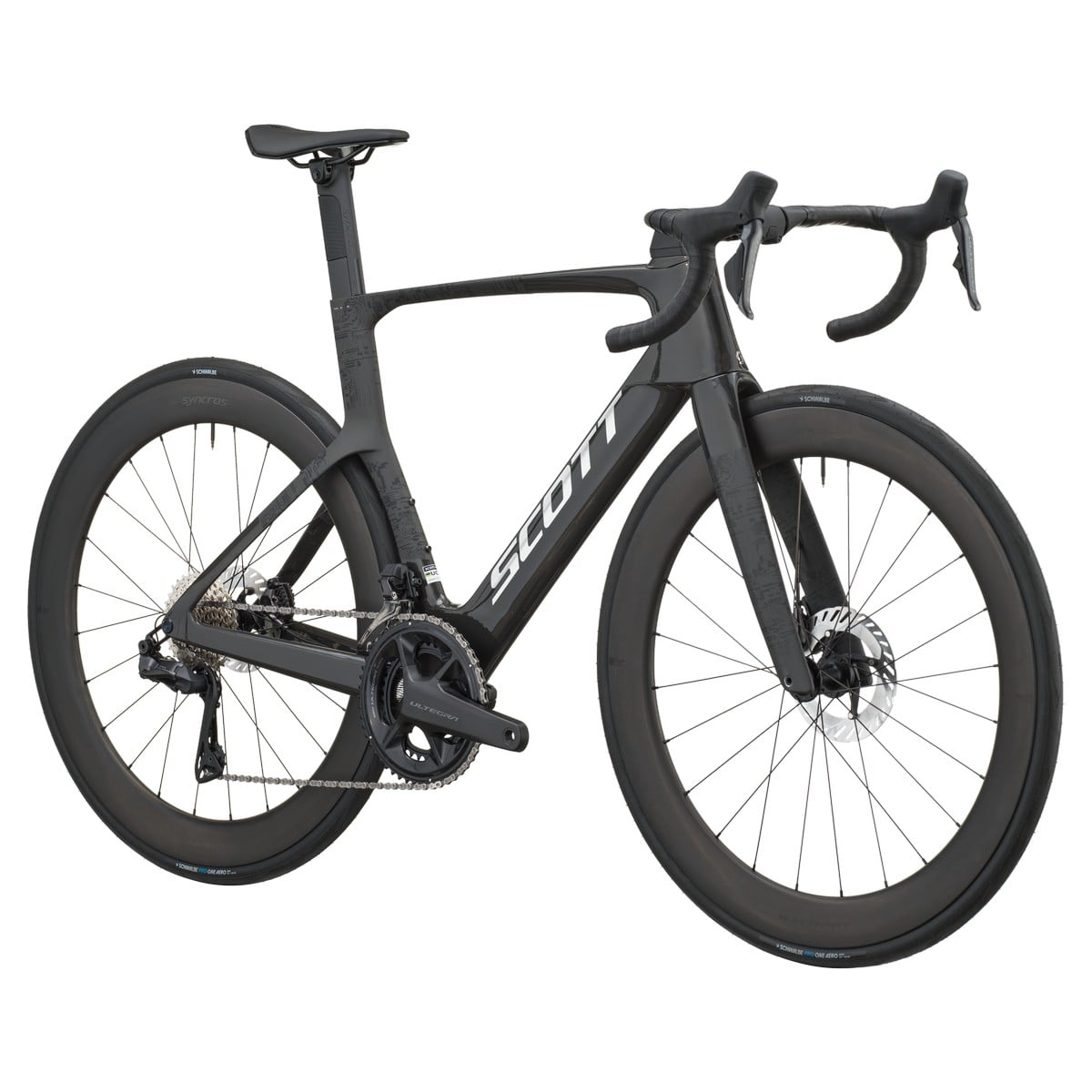 Cestno kolo SCOTT Foil RC 10 carbon black 2027 Cestno kolo SCOTT Foil RC 10 carbon black 2027