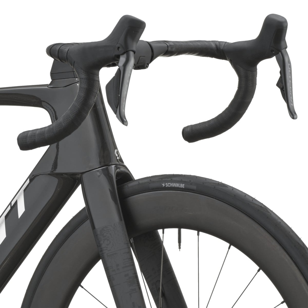 Cestno kolo SCOTT Foil RC 10 carbon black 2027 Cestno kolo SCOTT Foil RC 10 carbon black 2027