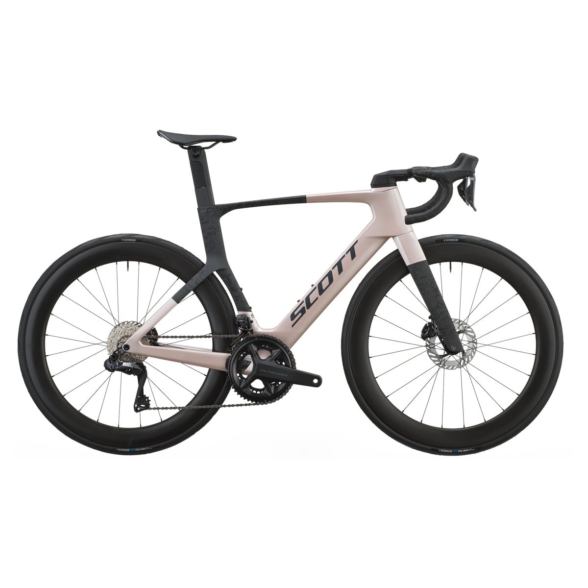Cestno kolo SCOTT Foil RC 10 pink/carbon black 2027 Cestno kolo SCOTT Foil RC 10 pink/carbon black 2027