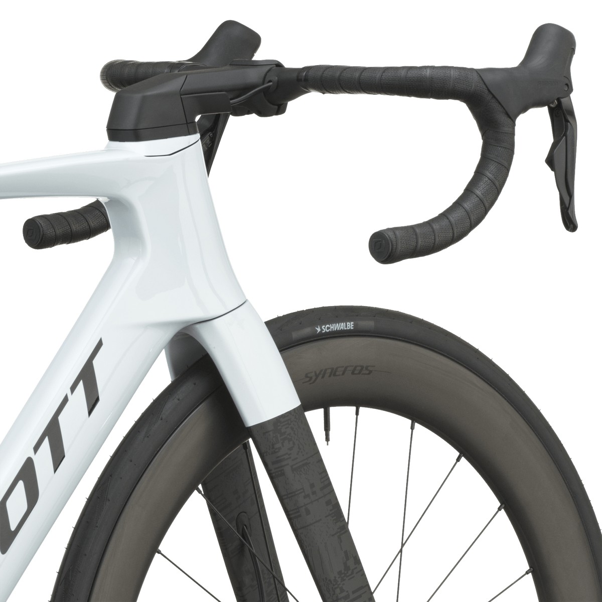 Cestno kolo SCOTT Foil RC 20 white/carbon black 2027 Cestno kolo SCOTT Foil RC 20 white/carbon black 2027