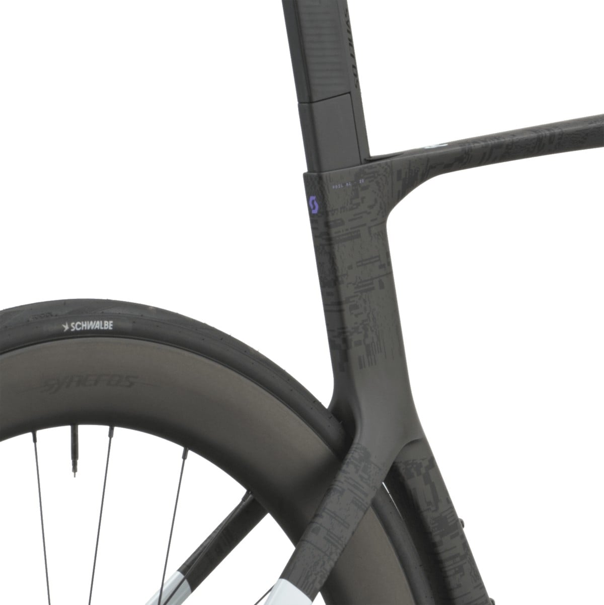Cestno kolo SCOTT Foil RC 20 white/carbon black 2027 Cestno kolo SCOTT Foil RC 20 white/carbon black 2027