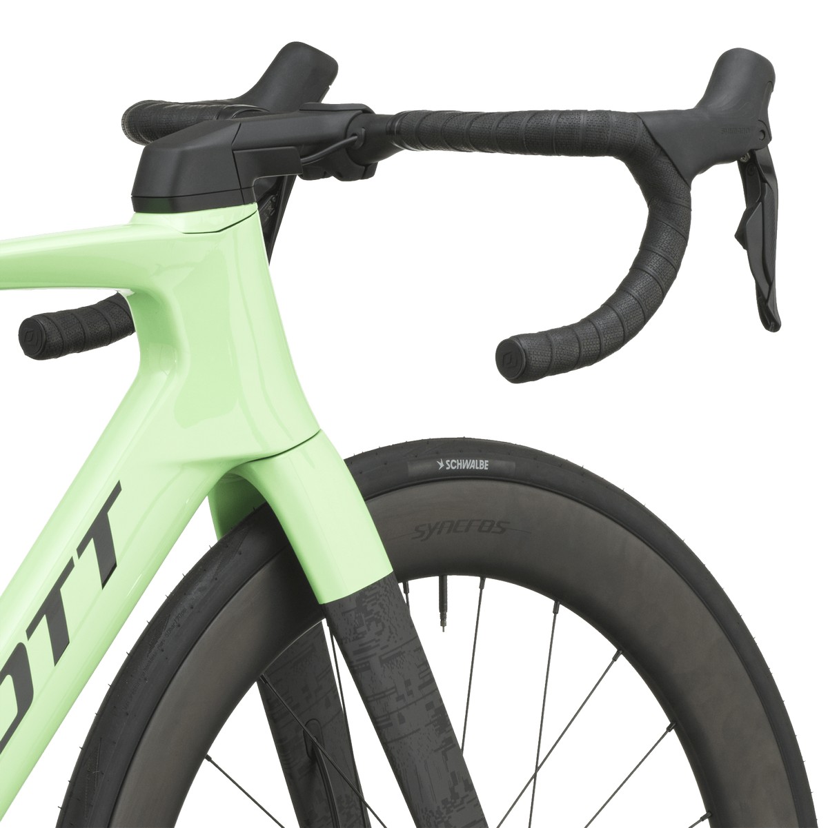 Cestno kolo SCOTT Foil RC 20 green/carbon black 2027 Cestno kolo SCOTT Foil RC 20 green/carbon black 2027