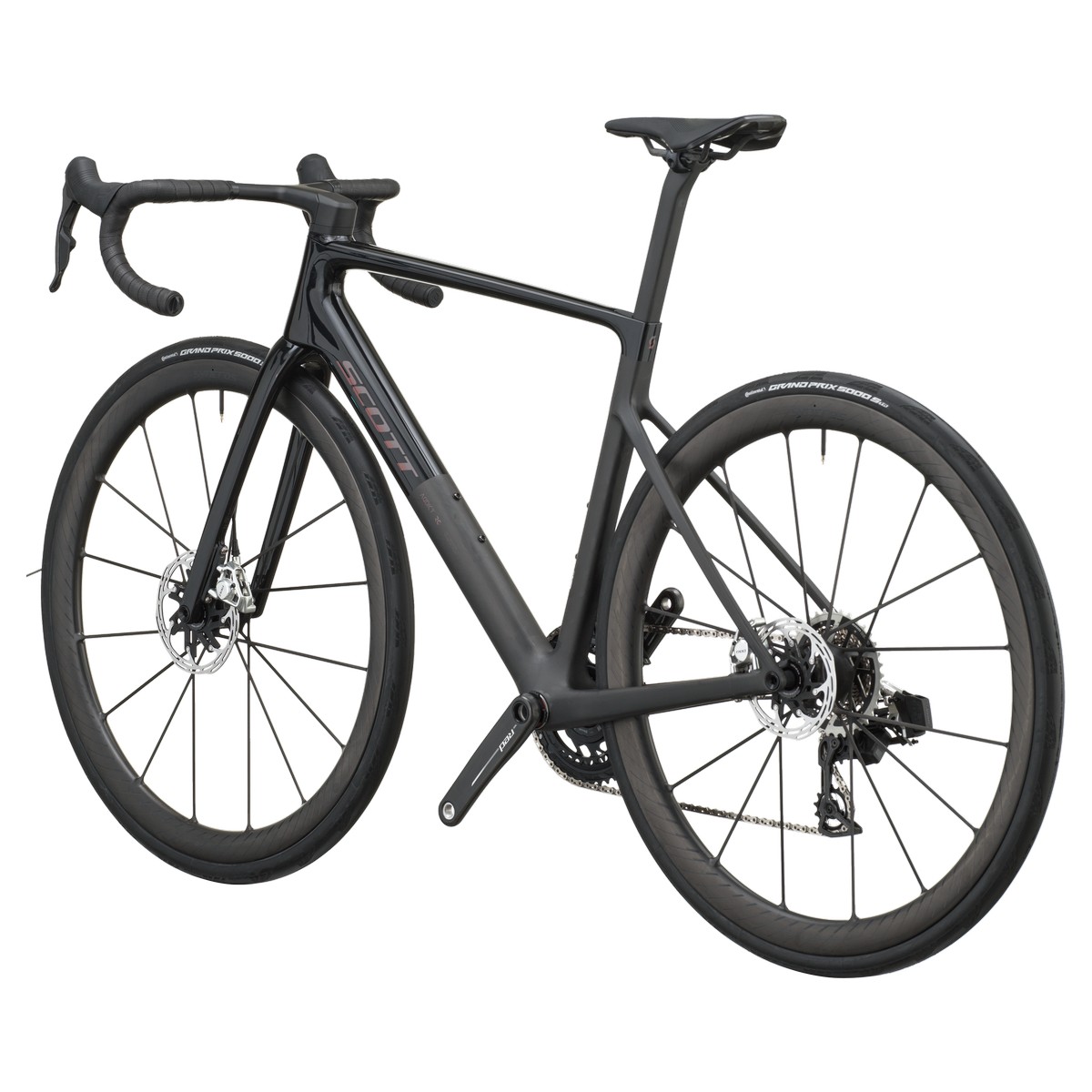 Cestno kolo SCOTT Addict RC Ultimate black/carbon black 2027 Cestno kolo SCOTT Addict RC Ultimate black/carbon black 2027