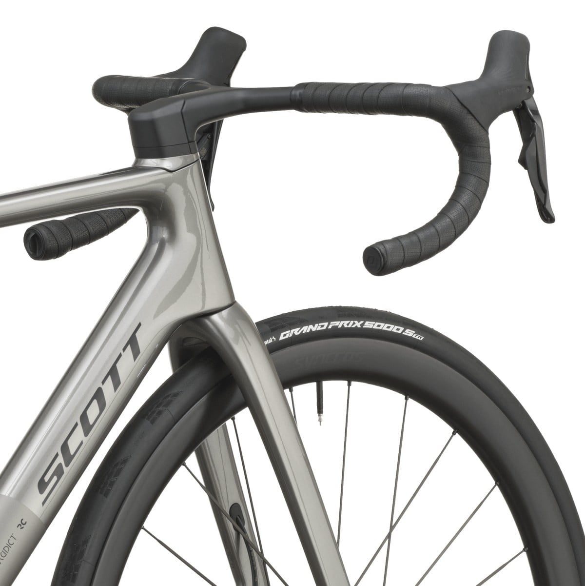 Cestno kolo SCOTT Addict RC Pro grey 2027 Cestno kolo SCOTT Addict RC Pro grey 2027
