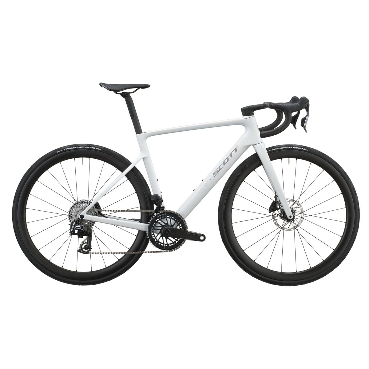 Cestno kolo SCOTT Addict RC Team rainbow white 2027 Cestno kolo SCOTT Addict RC Team rainbow white 2027