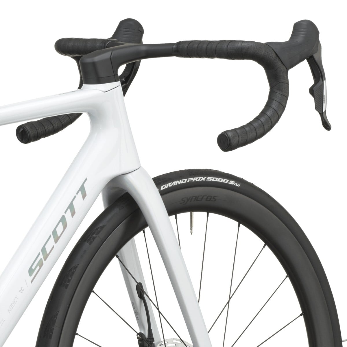 Cestno kolo SCOTT Addict RC Team rainbow white 2027 Cestno kolo SCOTT Addict RC Team rainbow white 2027